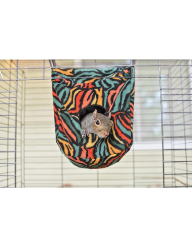 Cubo Acogedor Nutrición Exótica Arcoíris para Mascotas Pequeñas