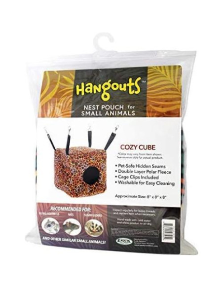 Cubo Acogedor Nutrición Exótica Arcoíris para Mascotas Pequeñas