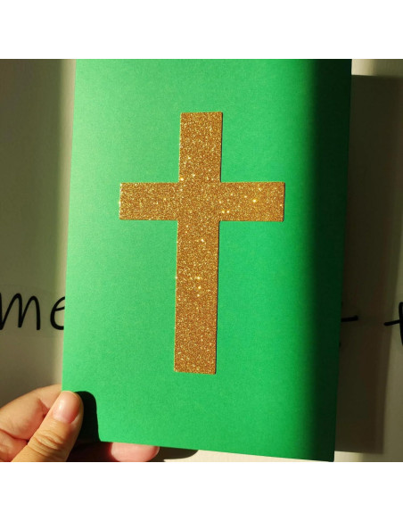 Juego de 24 Tarjetas Religiosas BZHTRMK con Sobres y Sellos