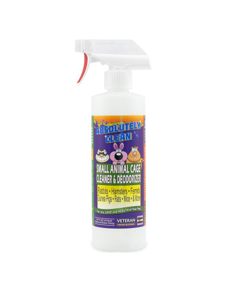 Limpiador Enzimático para Jaulas de Animales Pequeños 473ml - Absolutely Clean