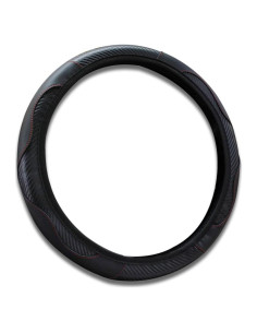 Cubierta de Volante de Coche Honibaoto 37-38cm Negro