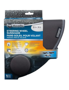 Cubierta de Volante Plasticolor WeatherPro Todo Negro 2