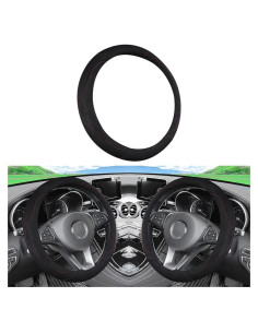 Cubierta de Volante HZEL Suede Antideslizante Universal 39cm