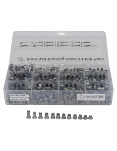 Kit de Remaches Autoperforantes 5mm - 600 Piezas Herramientas Innovadoras