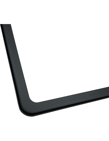 Marco de Placa de Licencia FAIPART Slim Negro Mate Universal