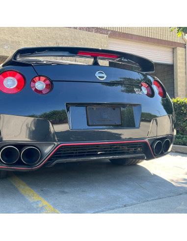 Marco de Placa de Licencia FAIPART Slim Negro Mate Universal