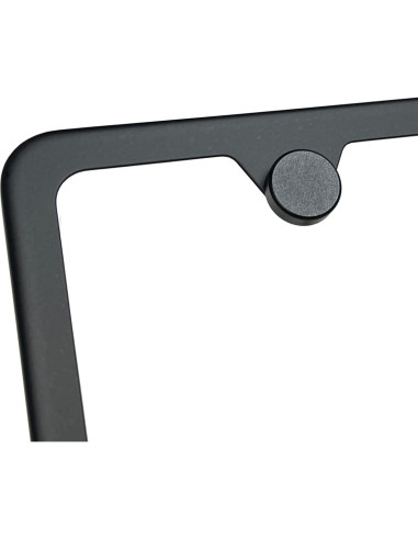 Marco de Placa de Licencia FAIPART Slim Negro Mate Universal