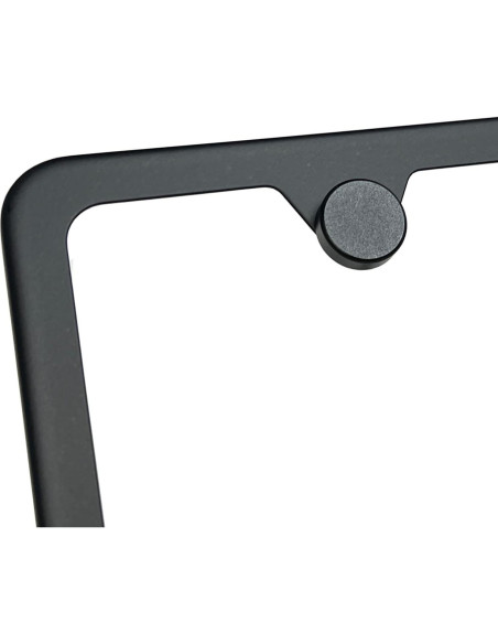 Marco de Placa de Licencia FAIPART Slim Negro Mate Universal