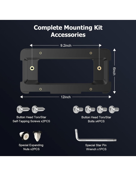 Soporte de Matrícula Trasero Podestaa para BMW y Mini Cooper