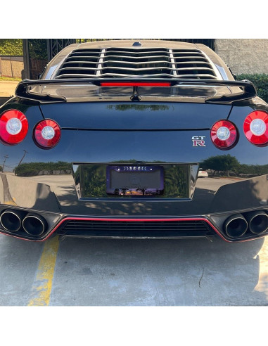 Marco de Placa de Licencia Aluminio WUBJYGGK Cielo Estrellado 2 Pzas