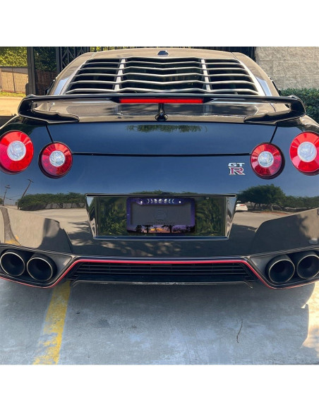 Marco de Placa de Licencia Aluminio WUBJYGGK Cielo Estrellado 2 Pzas