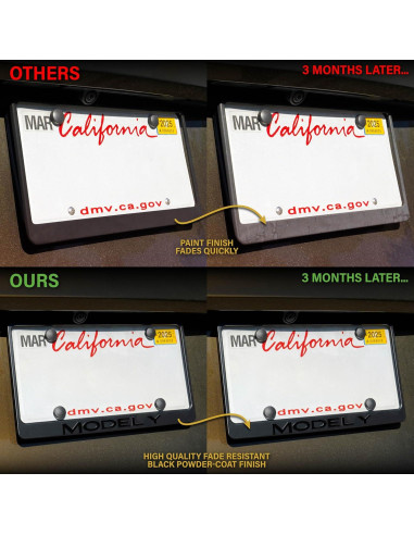 Marco de Placa de Licencia USR para Toyota Land Cruiser 1951-2025