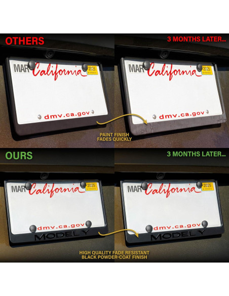 Marco de Placa de Licencia USR para Toyota Land Cruiser 1951-2025