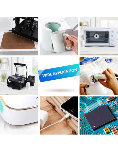 Cinta Resistente al Calor HTVRONT para Sublimación 2 Rollos