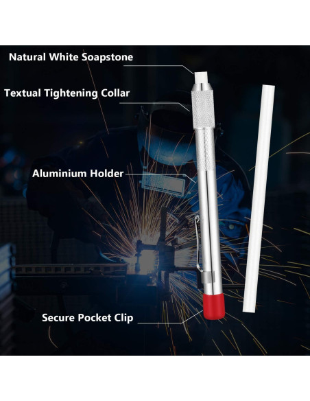 Juego de 14 Piezas Marcadores de Piedra de Jabón Mudder