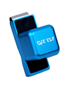 Soporte de Tiza de Billar CUEELF Mini Magnético Azul