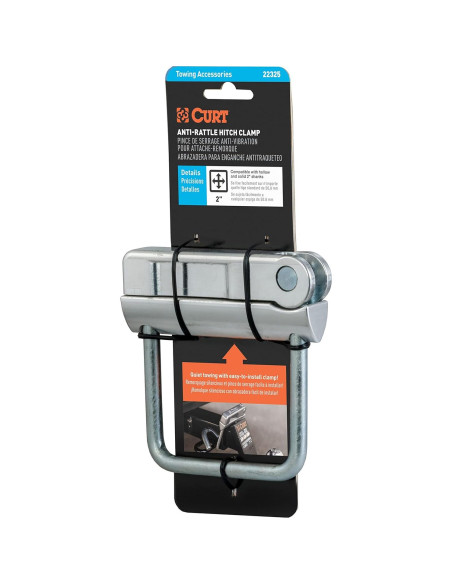 Abrazadera Antivibración CURT 22325 para Enganche 2"