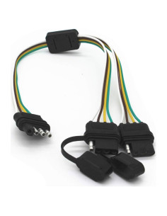 Conector Y 4 Pines Tata.Meila para Luz de Remolque 44.5 cm