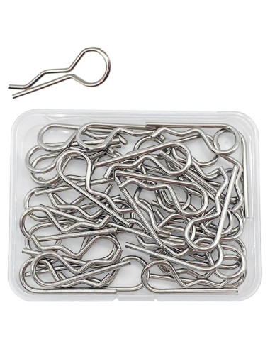 35 Pasadores de Cotter HIQTRADEBYJJ M1.6x28mm Resorte