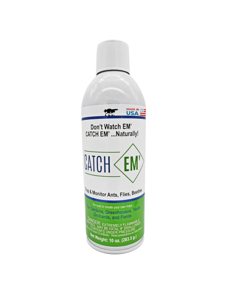 Atrapa Insectos Adhesivo en Aerosol Bug Ball 283.5g