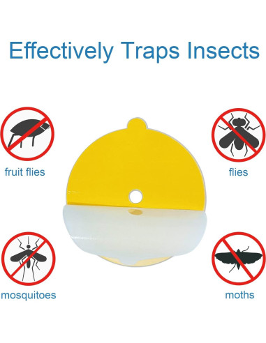 24 Discos de Recarga para Trampa de Pulgas Dichroma 13.7 cm