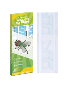 Trampas de Moscas para Ventanas Kensizer 30-Pack Transparentes