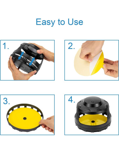 24 Discos de Recarga para Trampa de Pulgas Dichroma 13.7 cm