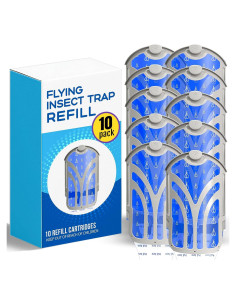 Kit de Recarga Trampa Insectos Voladores ZEBO - 10 Cartuchos