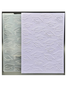 Carpeta de Relieve Plástico A6 para Embossing Manualidades