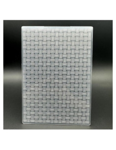 Plantilla de Embosado 3D Plástico 12.7x17.8 cm para Scrapbooking