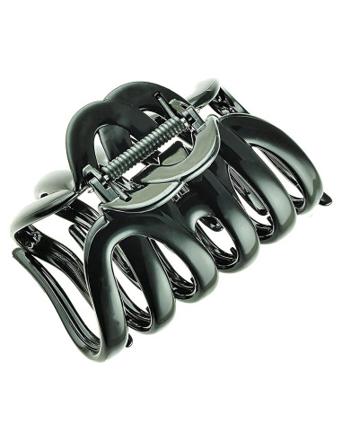 Clip de Cabello Grande Camila Paris AD719 Negro para Cabello Grueso