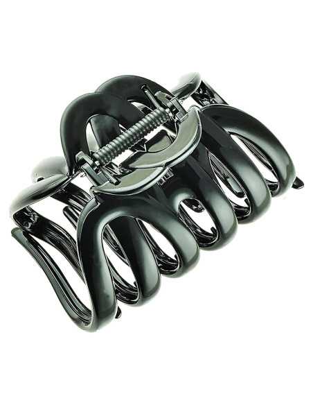 Clip de Cabello Grande Camila Paris AD719 Negro para Cabello Grueso