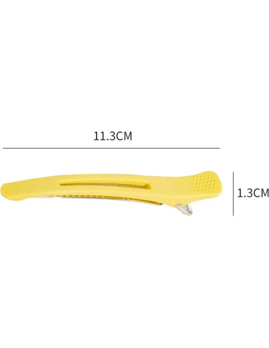 6 Clips de Pelo Profesionales Lopsity Antideslizantes Multicolor