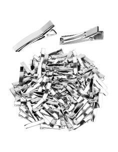 Clips de Pelo Cocodrilo Jdesun 100 Piezas Metal 3.56 cm