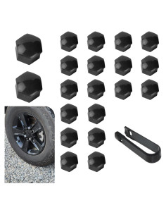 Cubiertas de Tuercas de Rueda MLY 19mm Antirrobo 21 Piezas