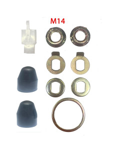 Tuerca de Motor para E-Bike Genérico 14mm - Arandelas de Seguridad 2