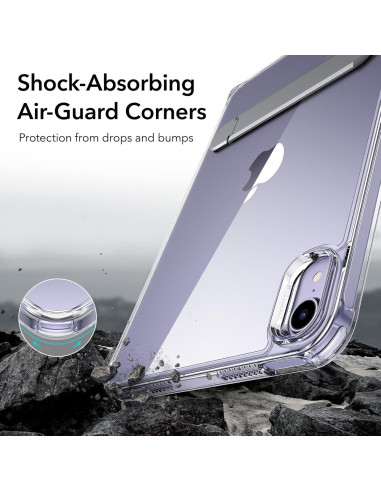 Funda ESR para iPad Mini 7/6 Transparente con Soporte