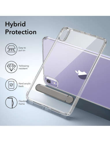 Funda ESR para iPad Mini 7/6 Transparente con Soporte
