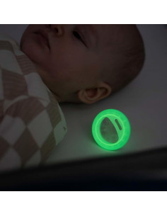 Chupete Nocturno Tommee Tippee 0-6 Meses Paquete de 4 Brilla en la Oscuridad 2
