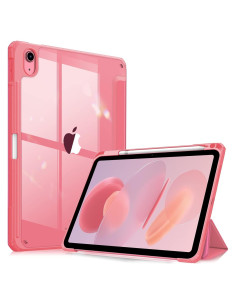 Funda Híbrida Slim Fintie para iPad 11 y 10.9 Pulgadas Rosa