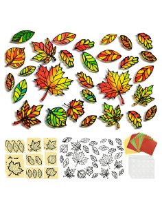 Kit de Manualidades Faccito 30 Atrapasueños Otoño 20x20cm