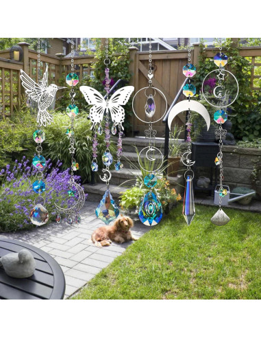 Kit de Suncatcher DIY AUEEA 400pcs Cristales para Manualidades