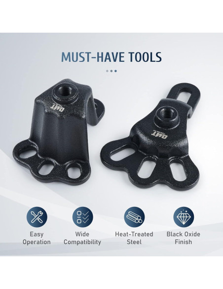 Juego Extractores Cubo Rueda Orion Motor Tech 2 Piezas