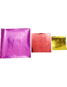 150 Hojas de Papel de Origami Brillante WDONAY 7x7cm 10x10cm 15x15cm 2