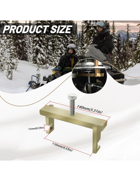 Kit extractor pinza freno XTPTFABS 2007 Ski-Doo Skandic