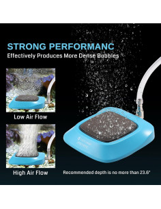 Piedra de Aire Nano XpertMatic 5 cm para Acuario y Hidropónico 2