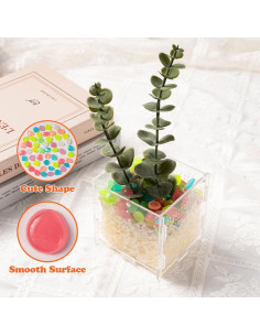 200 Piezas Rocas Brillantes para Acuario Rislobx 12cm 2