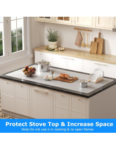 Alfombrilla de Silicona Antideslizante YOFUGA 120x60 cm Translúcido 2