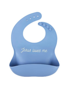 Baberos de Silicona C+H Brothers Ajustables 30cm - Paquete de 2