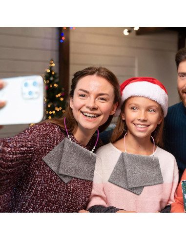 5 Clips de Babero Dental Psyqtsuary Multicolor de Silicona